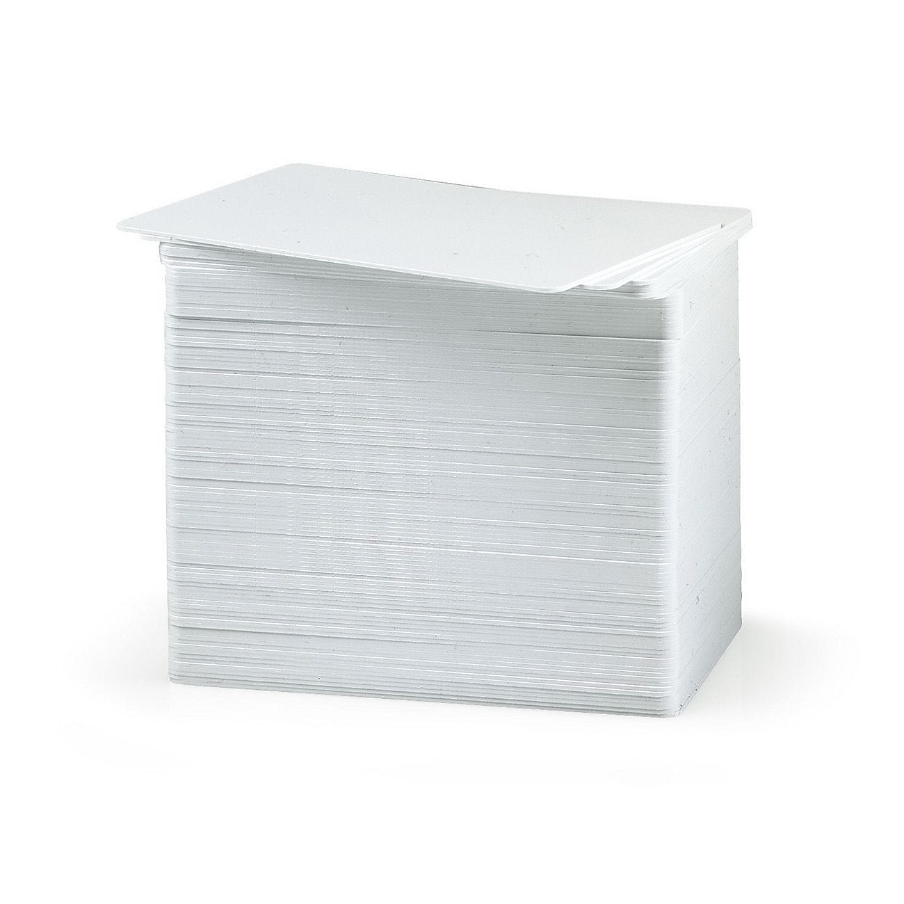 Fargo UltraCard PVC ID Cards , White, 500/Pack (81754)