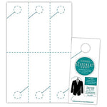Blanks/USA® 3.67" x 8 1/2" 215 GSM Digital Smooth Cover Door Hangers, White, 1500/Pack