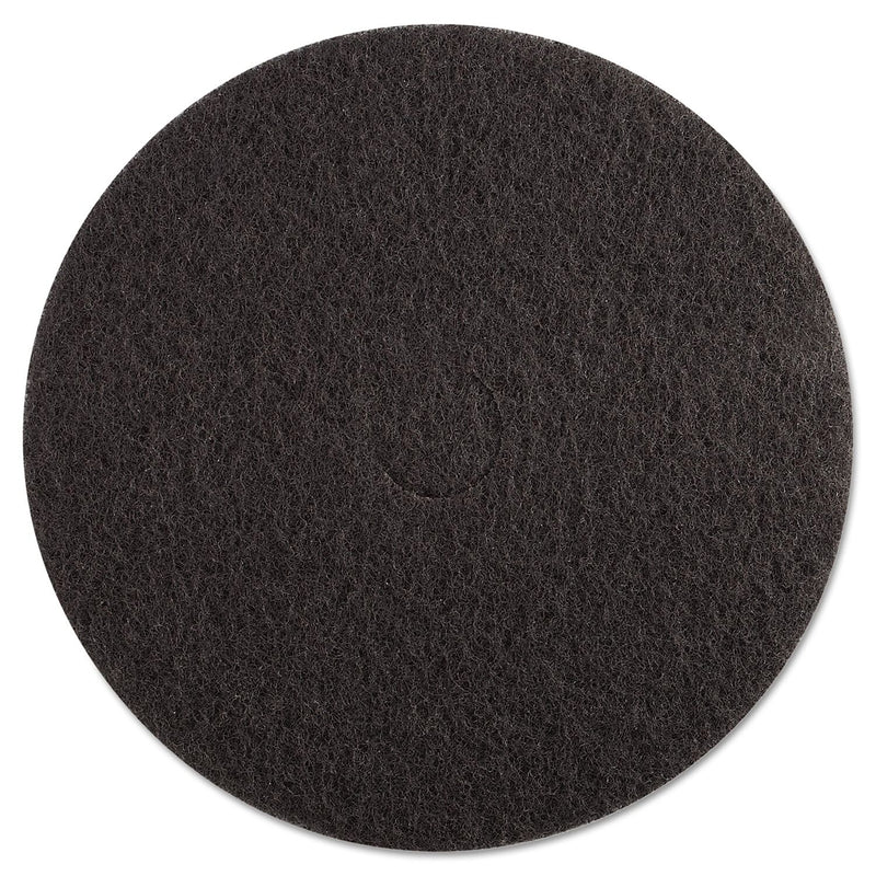 Premiere Pads 21" Stripping Floor Pad, Black, 5/Carton (PAD4021BLA)
