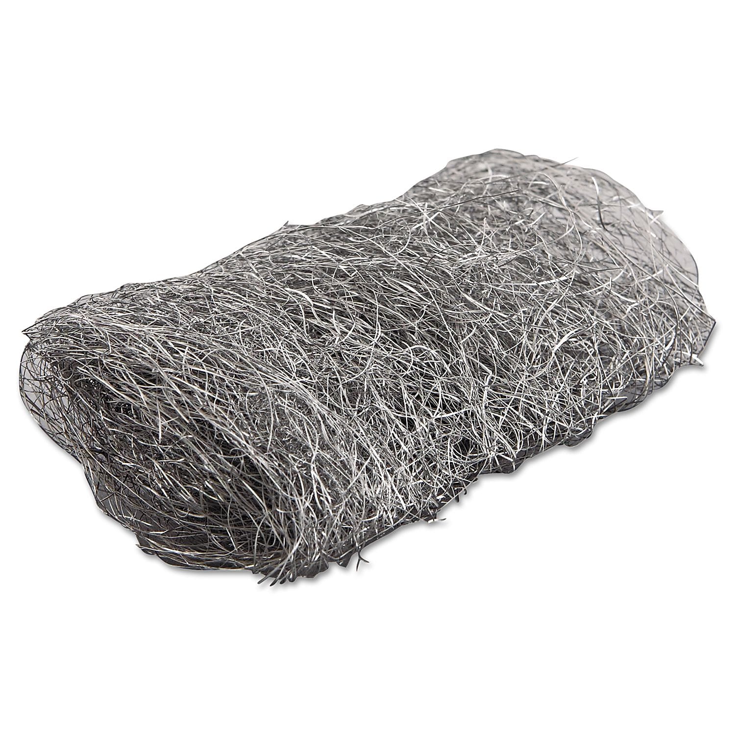 Global Material Extra Coarse #4 Steel Wool Hand Pad, Gray