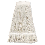 Unisan® Mop Head, Loop Web/Tailband, Premium Standard Head, Cotton, 32 oz, 12/Case