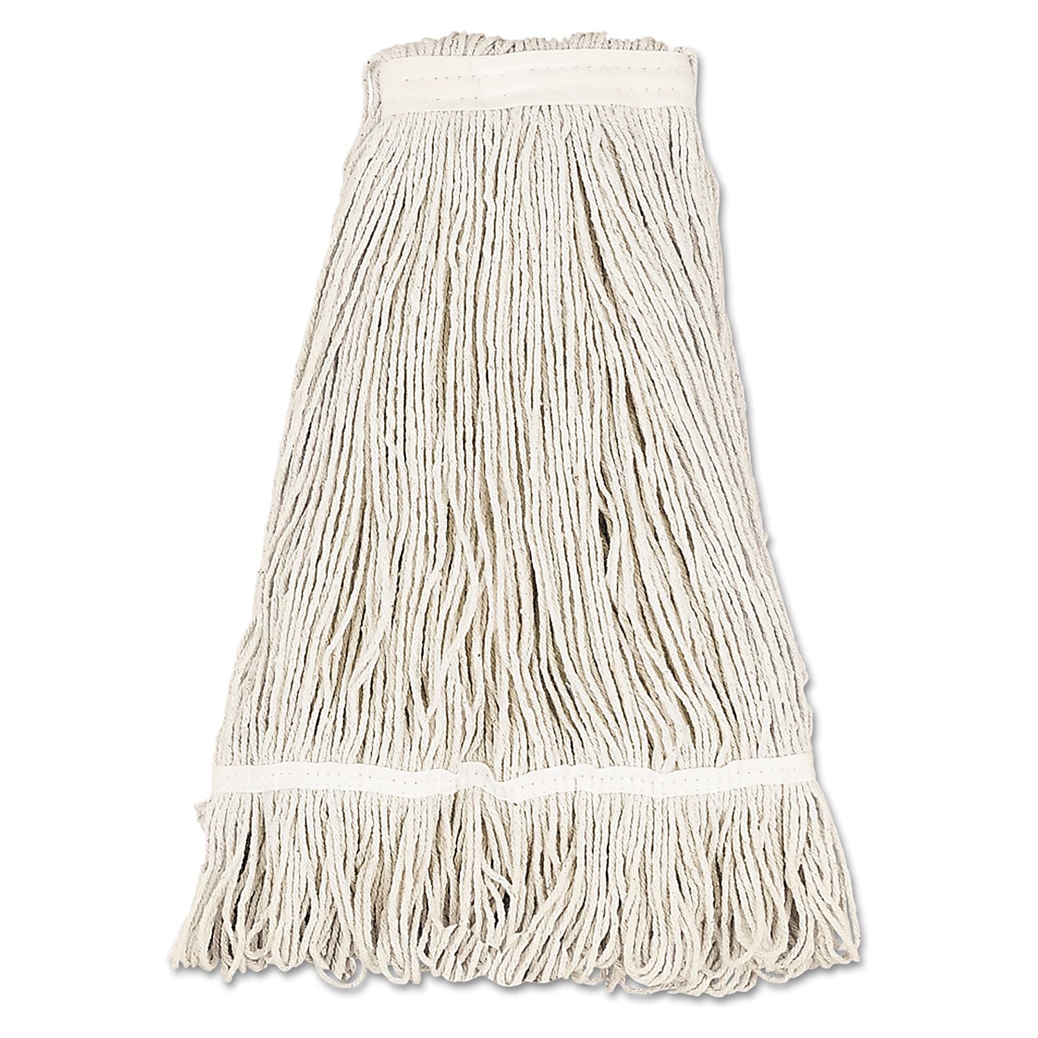 Unisan® Mop Head, Loop Web/Tailband, Premium Standard Head, Cotton, 32 oz, 12/Case