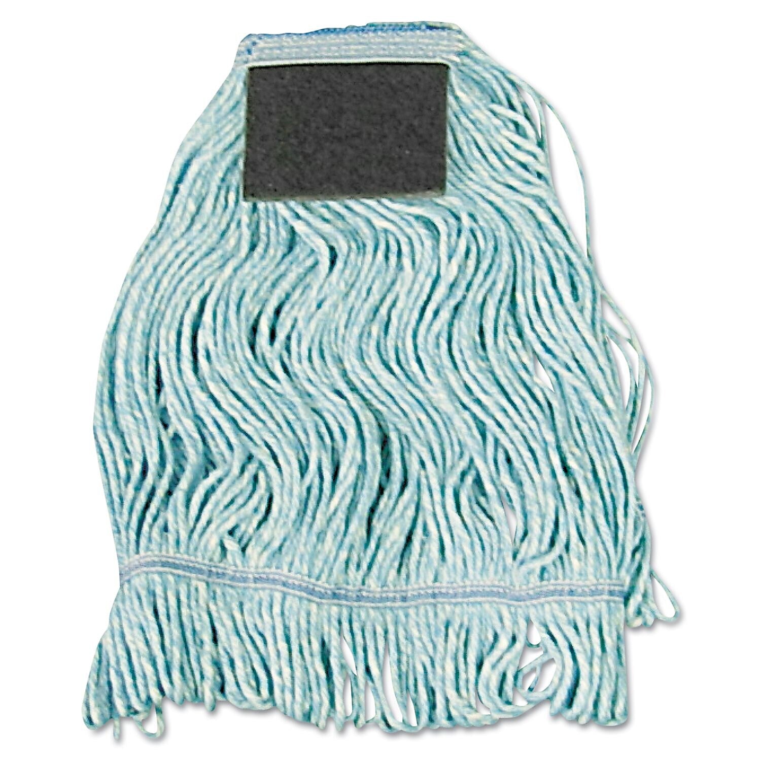 Unisan® Loop Mop Head Cotton with Scrub Pad, 12/Case