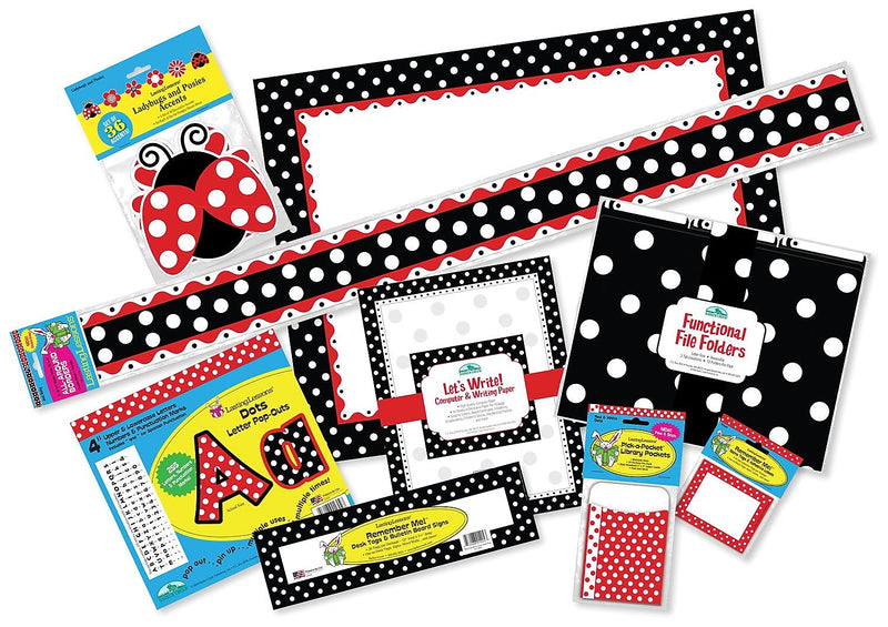 Baker Creek Just Dotty Designer Classroom Set, 477/Pack (BCP3570)
