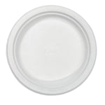 Huhtamaki Classic Paper Plates , 6 3/4" , White , Round , 125/Pack , 8 Packs/Case