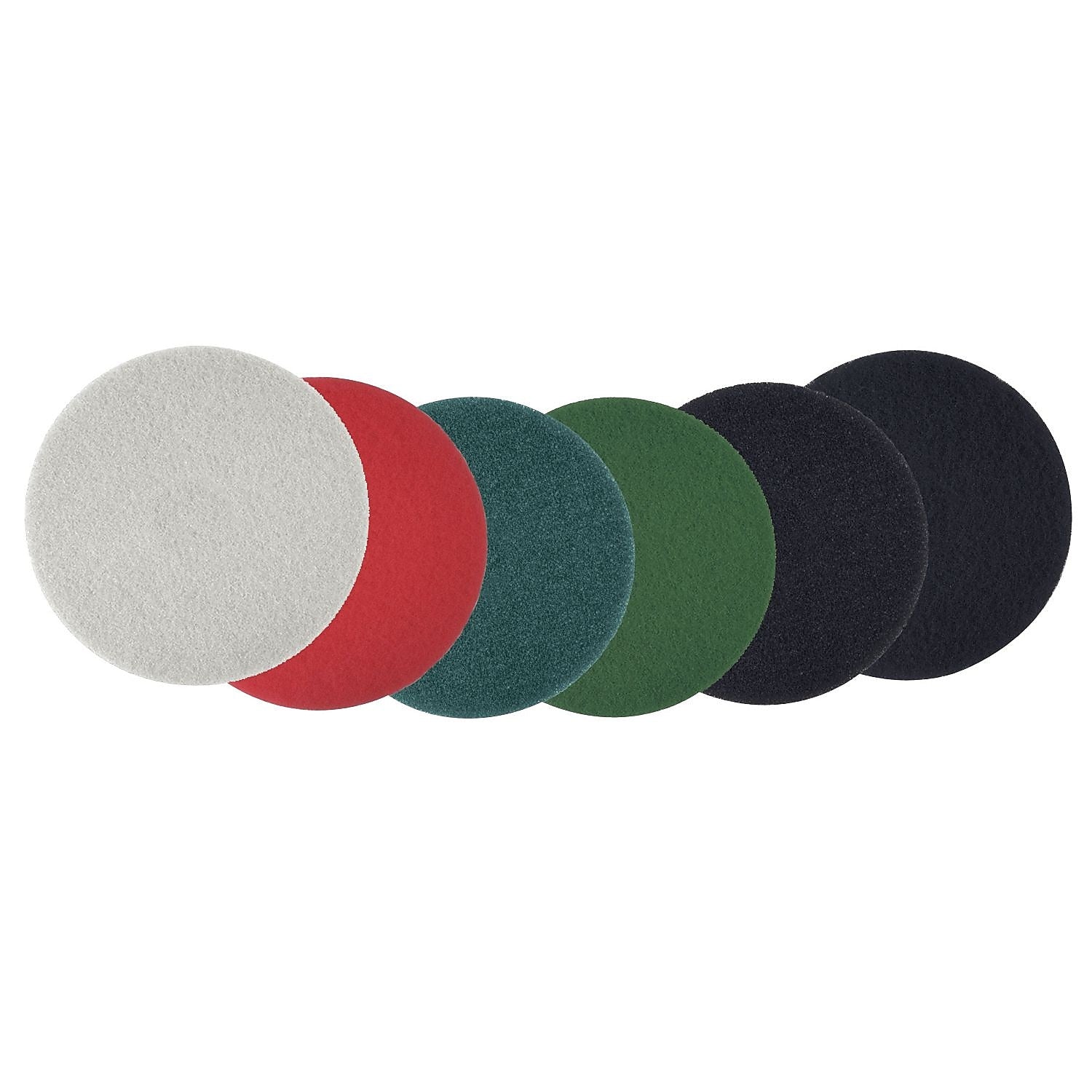 Premiere Pads 14" Buffing Floor Pad, Red, 5/Carton (BWK4014RED)