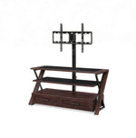 Whalen Console TV Stand, Screens up to 54", Brown/Black (XLDEC54-NV)