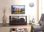 Whalen Console TV Stand, Screens up to 54", Brown/Black (XLDEC54-NV)