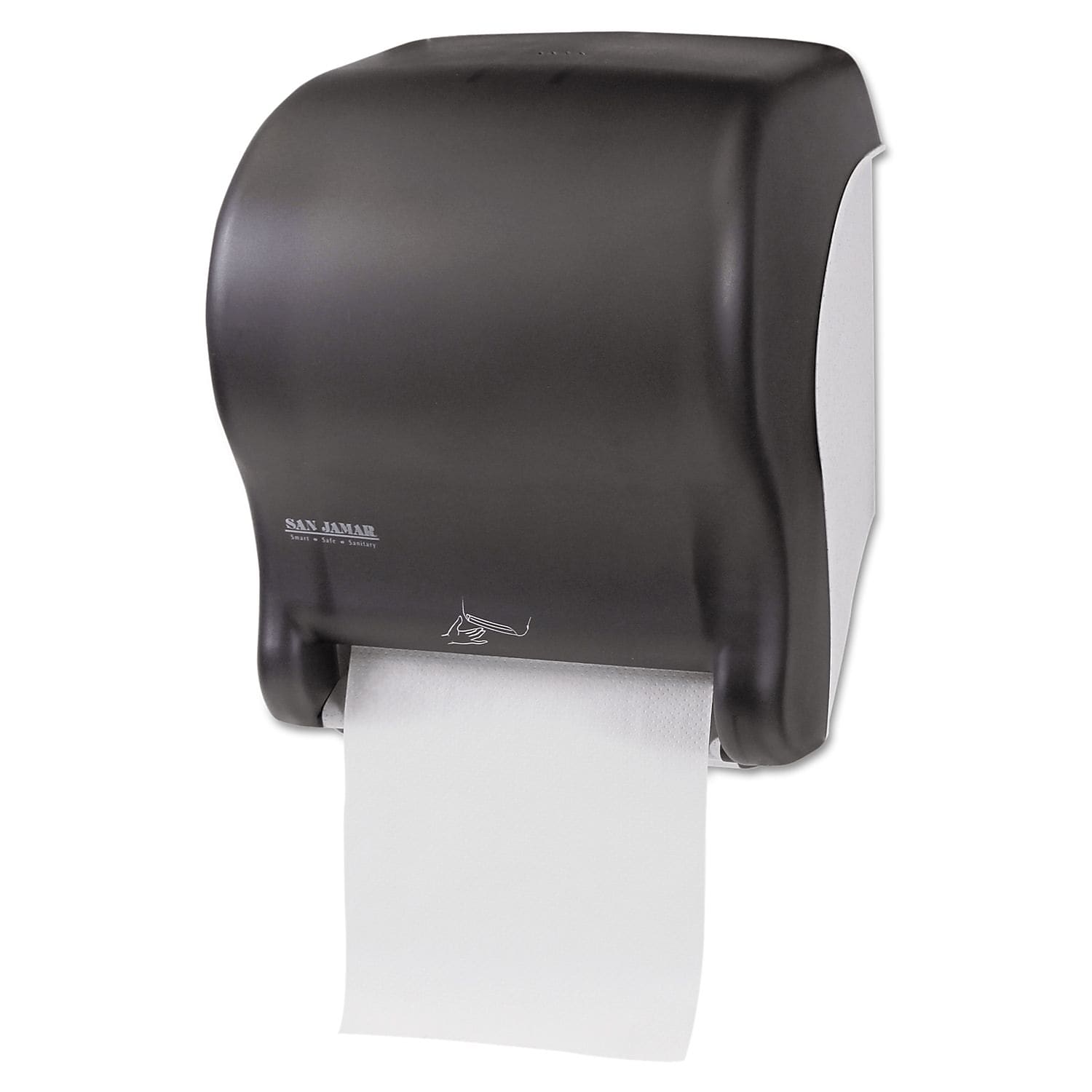 San Jamar® Smart Essence™ Electronic Roll Towel Dispenser, Black Pearl