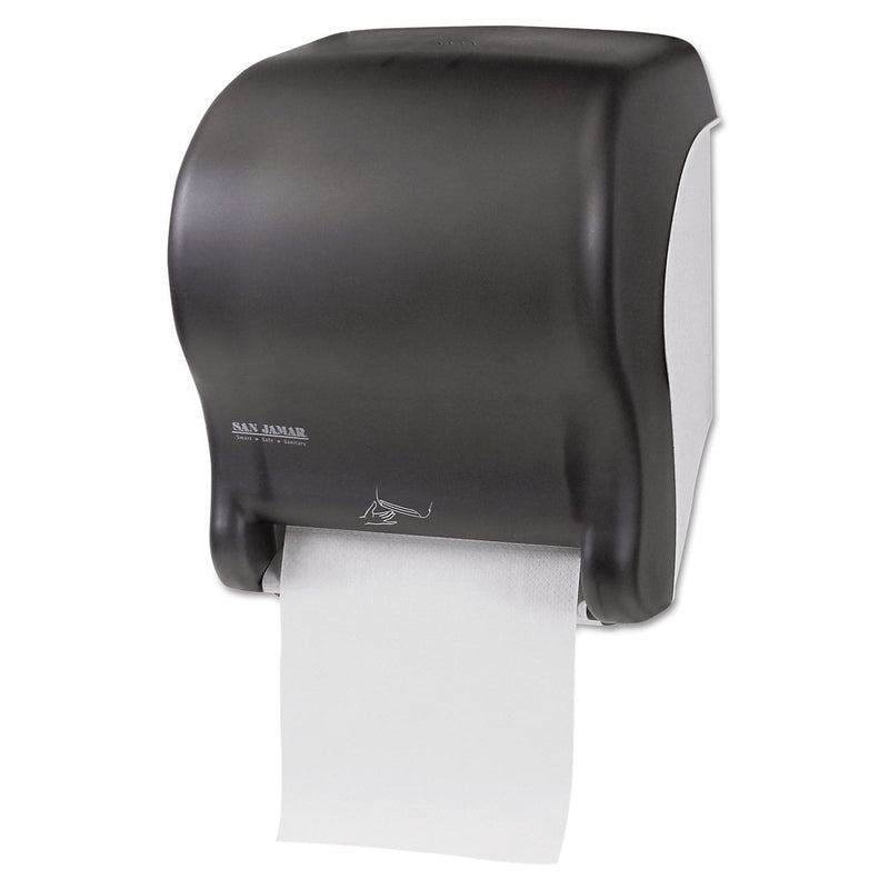 San Jamar® Smart Essence™ Electronic Roll Towel Dispenser, Black Pearl