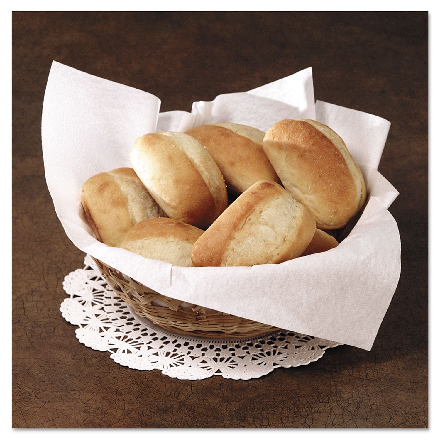 Hoffmaster® Linen-Like® 16" x 16" Dinner Napkins, White