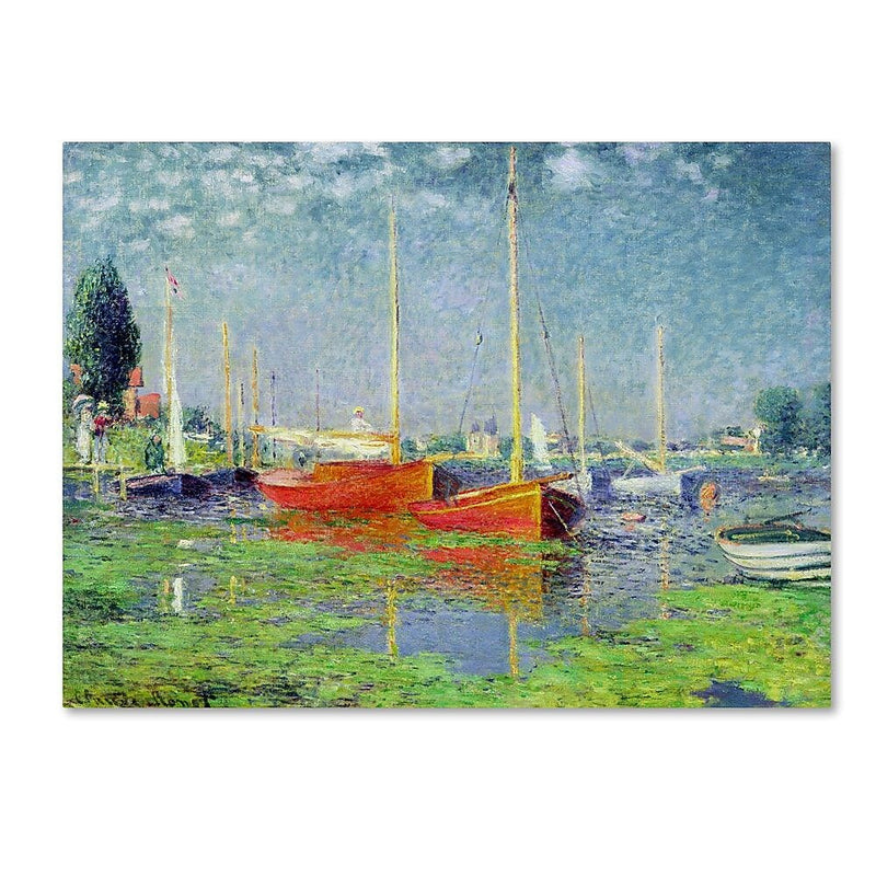 Trademark Fine Art 'Argenteuil' 35" x 47" Canvas Art