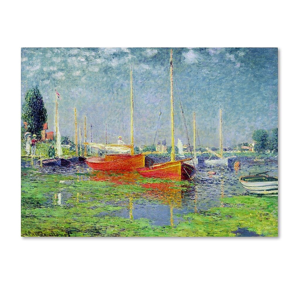 Trademark Fine Art 'Argenteuil' 14" x 19" Canvas Art