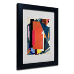 Trademark Fine Art 'Abstract III' 11" x 14" Black Frame Art