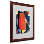 Trademark Fine Art 'Abstract III' 16" x 20" Wood Frame Art