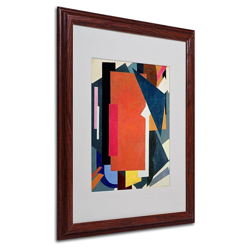 Trademark Fine Art 'Abstract III' 16" x 20" Wood Frame Art