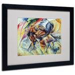 Trademark Fine Art 'Dynamism of a Cyclist' 16" x 20" Black Frame Art