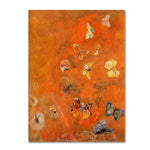 Trademark Fine Art 'Evocation of Butterflies' 26" x 32" Canvas Art