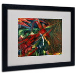 Trademark Fine Art 'Fate of the Animals' 16" x 20" Black Frame Art