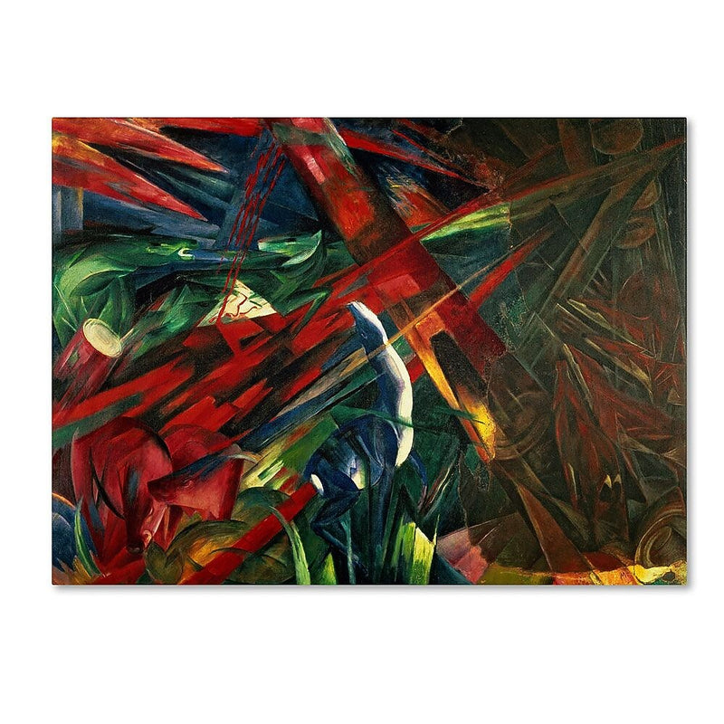 Trademark Fine Art 'Fate of the Animals' 14" x 19" Canvas Art