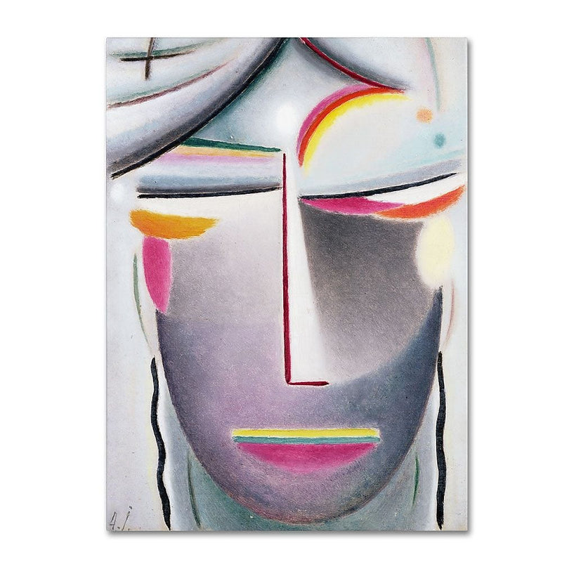 Trademark Fine Art 'Head (Dark Buddha)' 35" x 47" Canvas Art