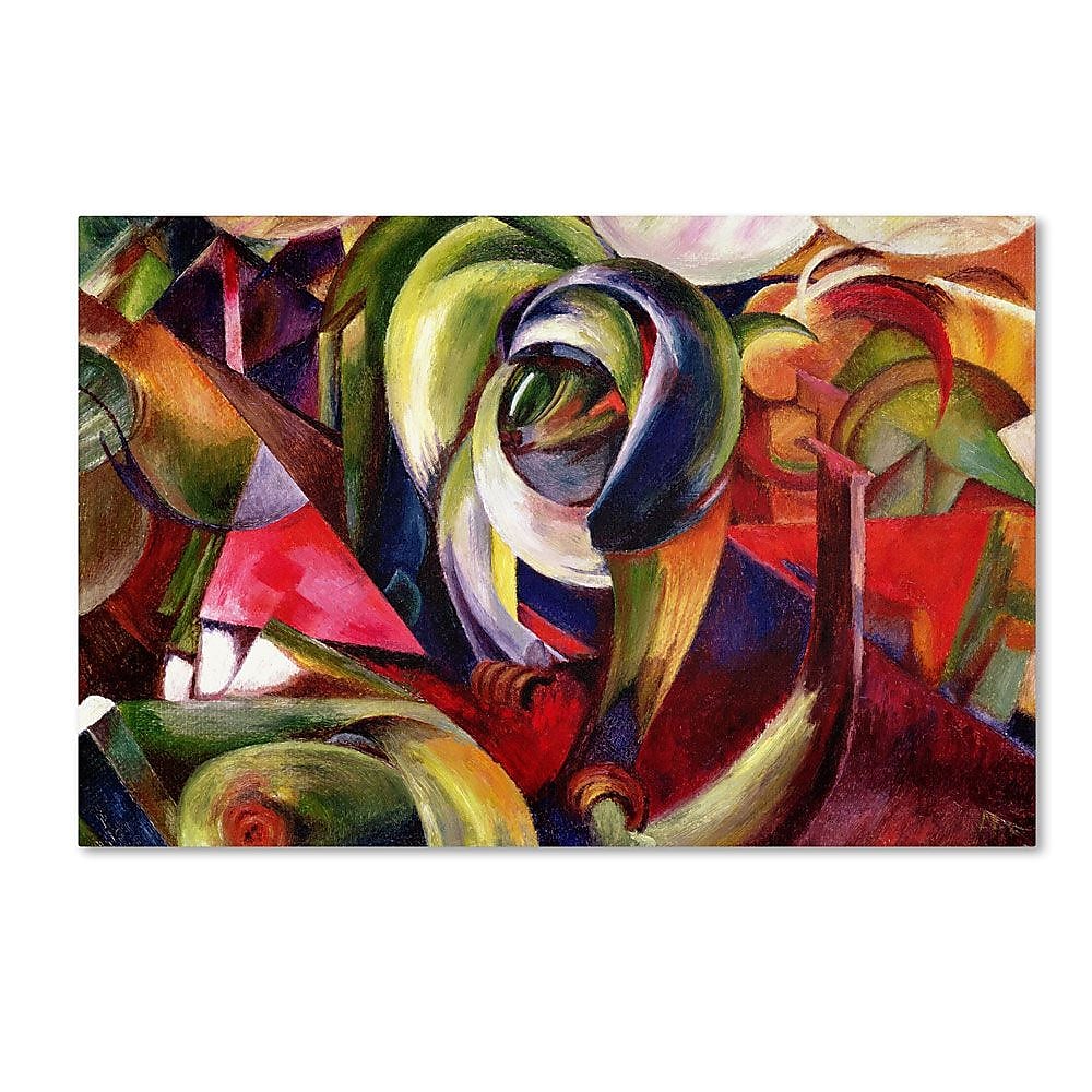 Trademark Fine Art 'Mandrill' 22" x 32" Canvas Art