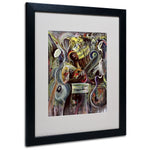 Trademark Fine Art 'Pearl Jam' 16" x 20" Black Frame Art