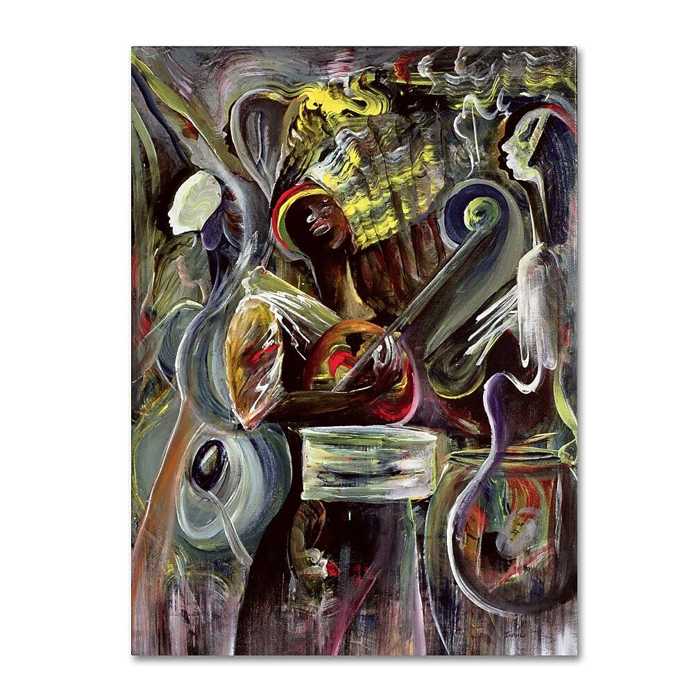 Trademark Fine Art 'Pearl Jam' 35" x 47" Canvas Art