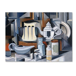Trademark Fine Art 'Still Life With Teapots' 26" x 32" Canvas Art