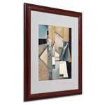 Trademark Fine Art 'The Book' 16" x 20" Wood Frame Art