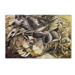 Trademark Fine Art 'The Charge of the Lancers' 30" x 47" Canvas Art