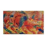Trademark Fine Art 'The City Rises' 18" x 32" Canvas Art