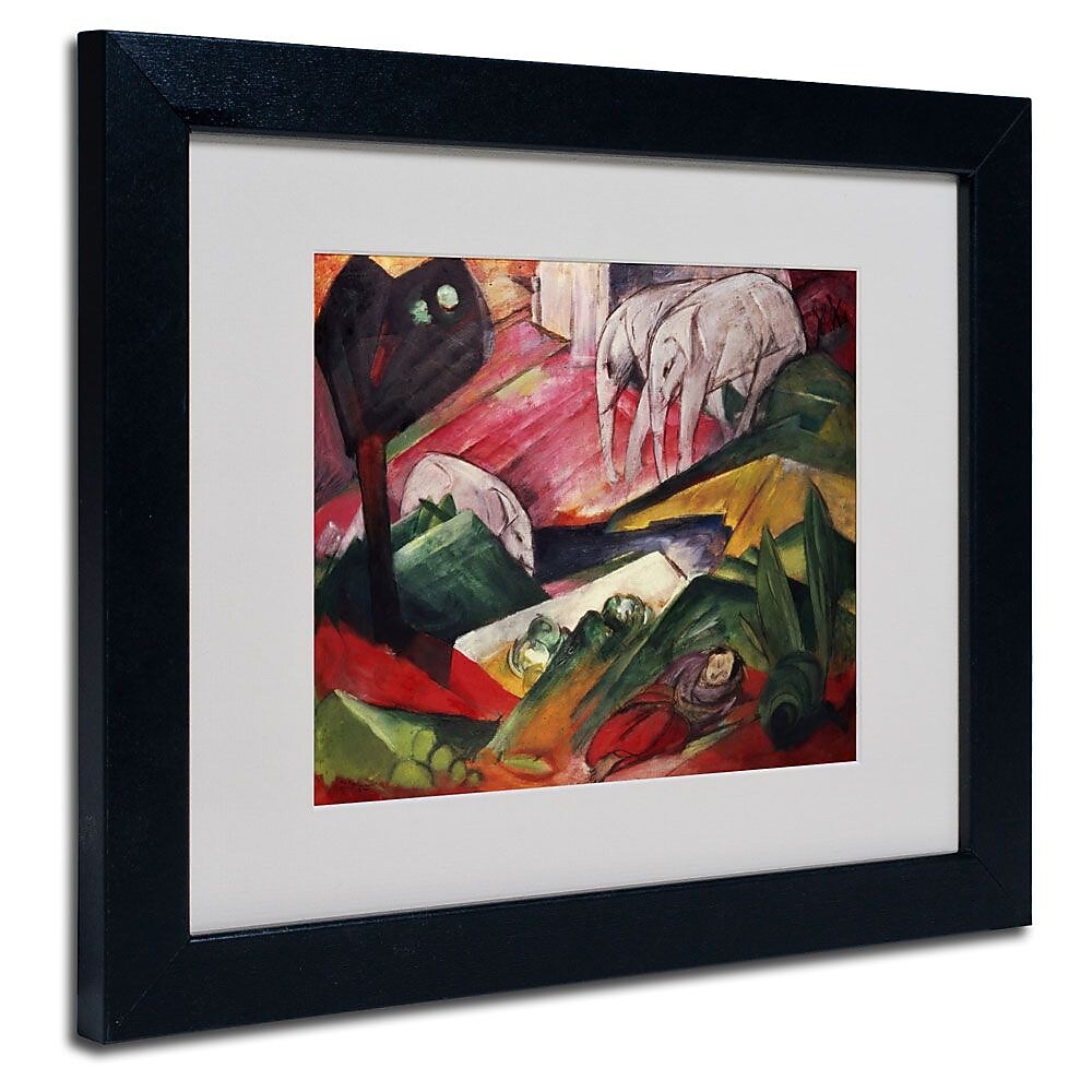 Trademark Fine Art 'The Dream' 11" x 14" Black Frame Art