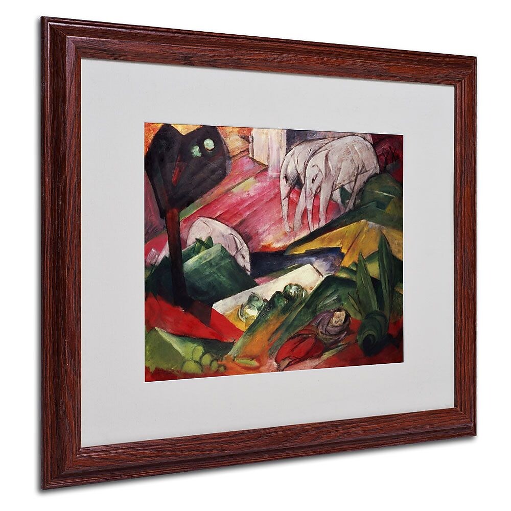 Trademark Fine Art 'The Dream' 16" x 20" Wood Frame Art
