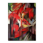 Trademark Fine Art 'The Fox' 14" x 19" Canvas Art