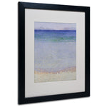 Trademark Fine Art 'The Iles d' 16" x 20" Black Frame Art
