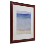 Trademark Fine Art 'The Iles d' 16" x 20" Wood Frame Art