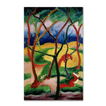 Trademark Fine Art 'Weasels Playing' 14" x 19" Canvas Art
