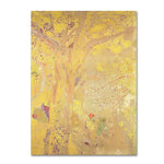 Trademark Fine Art 'Yellow Tree' 35" x 47" Canvas Art