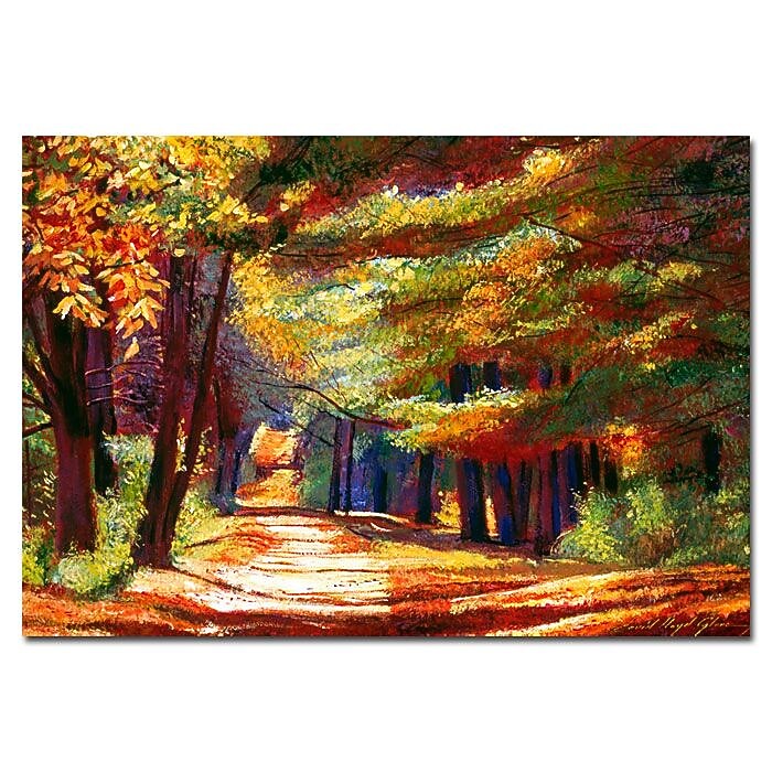 Trademark Fine Art 'September Song' 30" x 47" Canvas Art