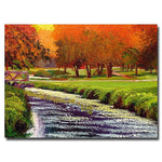 Trademark Fine Art 'Twilight Golf II' 35" x 47" Canvas Art