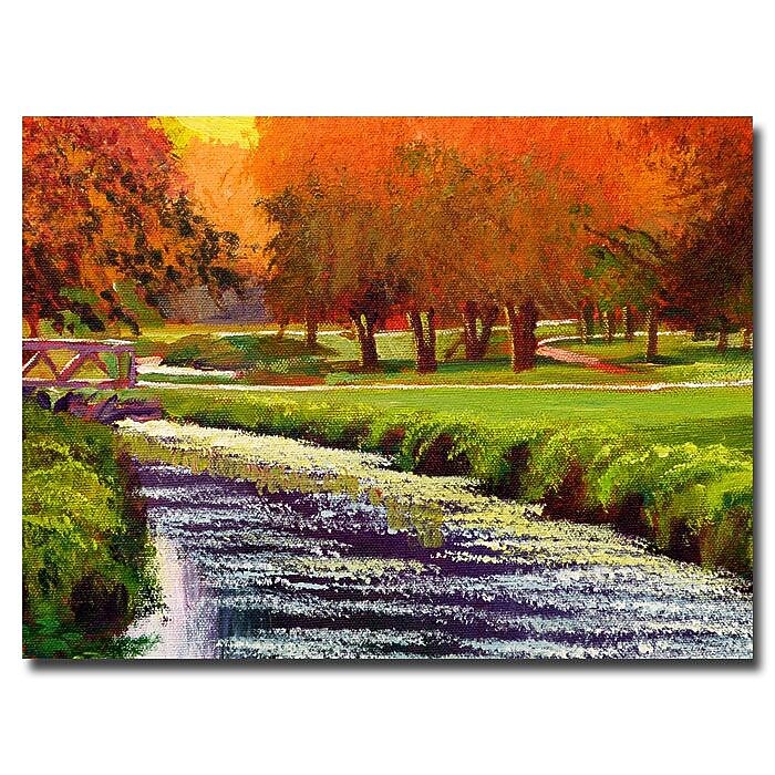 Trademark Fine Art 'Twilight Golf II' 35" x 47" Canvas Art