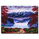 Trademark Fine Art 'Morning Glory' 35" x 47" Canvas Art