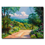 Trademark Fine Art 'The Tuscany Hills' 18" x 24" Canvas Art
