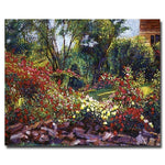 Trademark Fine Art 'Evening Roses' 26" x 32" Canvas Art