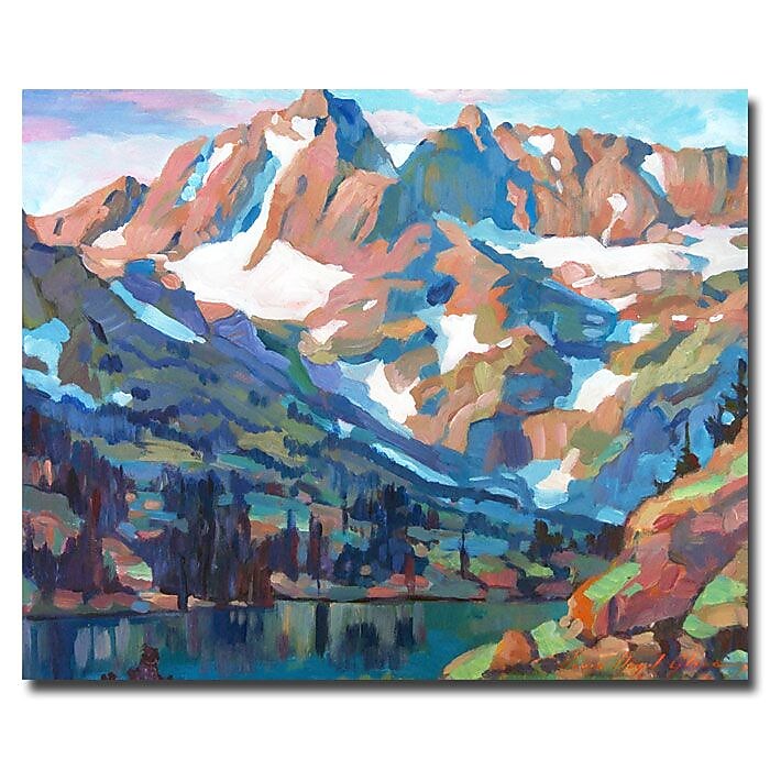 Trademark Fine Art 'Sierra Nevada Silence' 26" x 32" Canvas Art