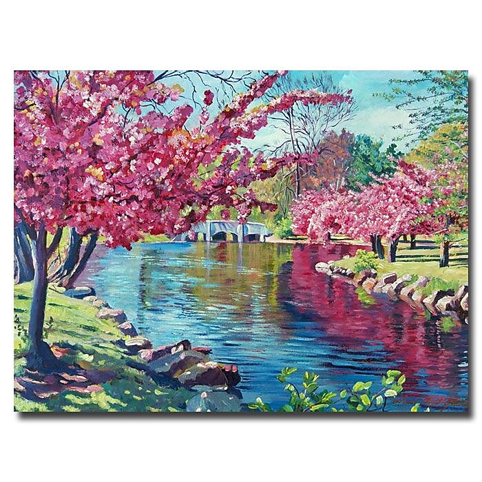 Trademark Fine Art 'Spring Soliloquy' 35" x 47" Canvas Art
