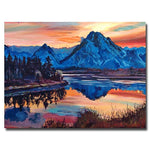 Trademark Fine Art 'Mountain Serenade' 24" x 32" Canvas Art