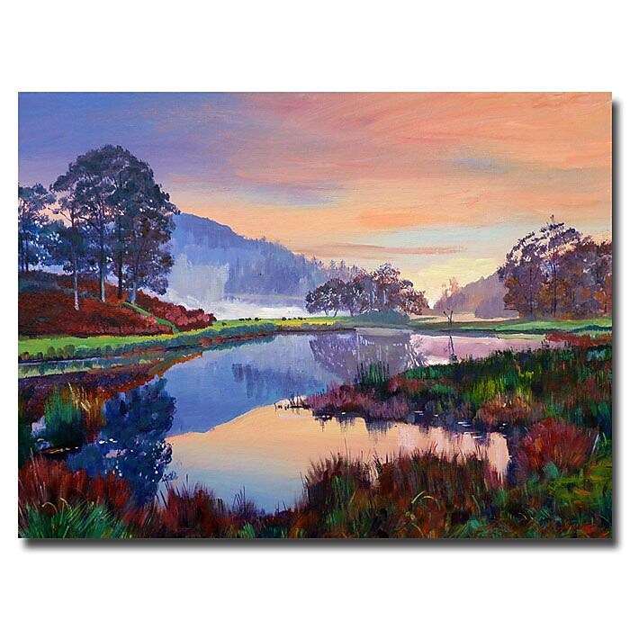Trademark Fine Art 'Baroque Dawn' 24" x 32" Canvas Art