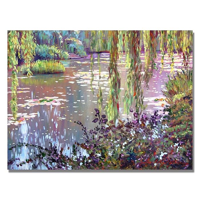 Trademark Fine Art 'Homage to Monet' 18" x 24" Canvas Art